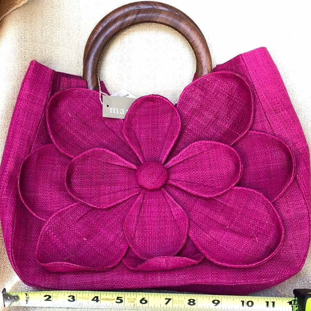 Mar Y Sol  Straw Handbag